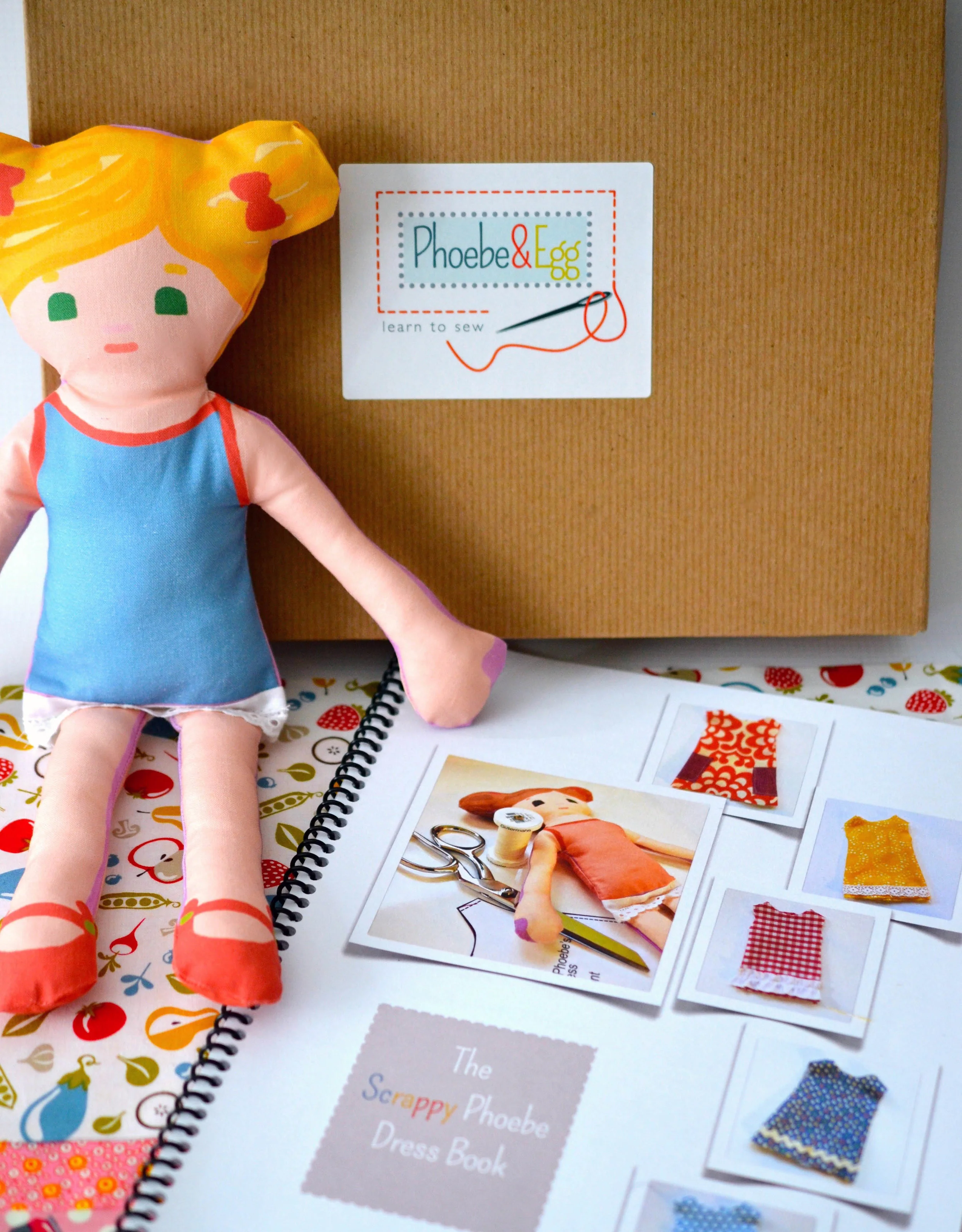 Doll dress hotsell making kit